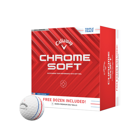 Callaway Chrome Soft Triple Track Golf Balls (48 pcs)
