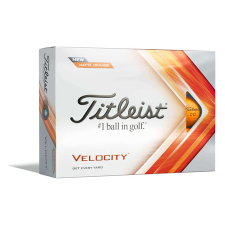 Titleist Velocity Matte Orange 2022